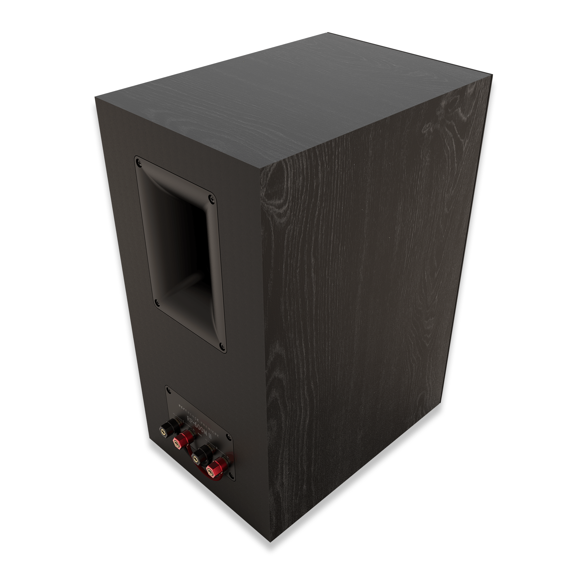 RP 600 M II Carousel 6- top view of black wood speaker